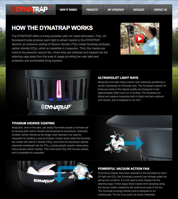 Dynatrap Insect Eliminator