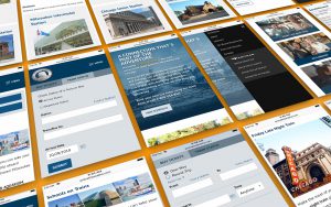 Amtrak Hiawatha website design - mobile pages