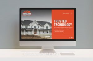 Endurance Exteriors roofing website design